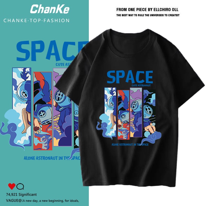 เสื้อยืดคอกลม New Collection ลายเเฟชั่นสุดเท่ห์ T-827