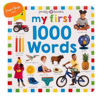 *ส่ทุกวัน*  *ลิขสิทธิ์แท้* Priddy Learning: My First 1000 Words: A photographic catalog of babys first words Ha