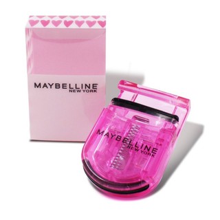 Maybelline ที่ดัดขนตา พกพาง่าย 1ชิ้น สีชมพู สีขาว