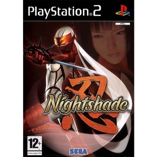 Nightshade (Europe) PS2 แผ่นเกมps2 แผ่นไรท์ เกมเพทู