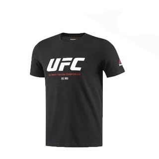 เสื้อยืดคอกลมreebok UFC BQ9284 เสื้อกีฬาผู้หญิงS-4XL