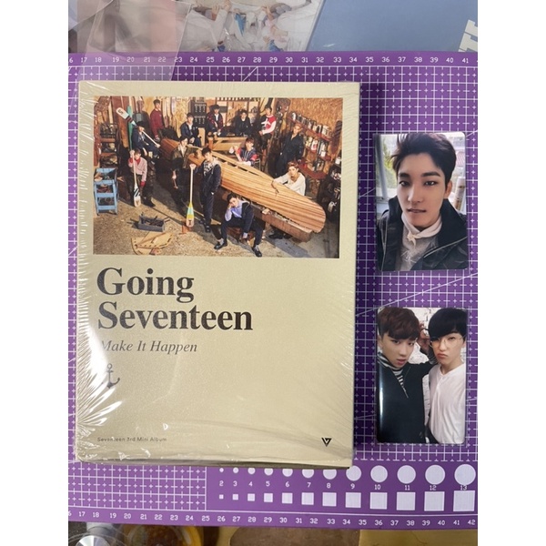 อัลบั้มไป seventeen pc photocard wonwoo hoshi minghao 8