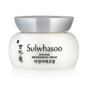 ✅พร้อมส่ง💯ของแท้ Sulwhasoo Snowise Brightening Cream 5ml  ครีมบำรุงเพื่อฟื้นฟูสีผิว ให้ผิวขาวสว่างกระจ่างใส