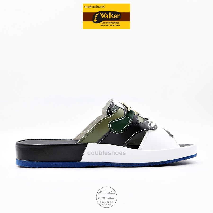 รองเท้าแตะ Walker รุ่น M4912 (สไตล์เทวิน) สีดำ เบอร์ 39-46