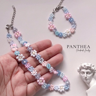 Pantheadesign สร้อยลูกปัดสีพาสเทล รุ่น Dreamy ☁️🦋🌸💕