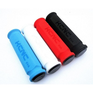 ปลอกมือ KCNC EVA Foam Bike Handlebar Bicycle Grips ultralight 27g pair Black White Blue