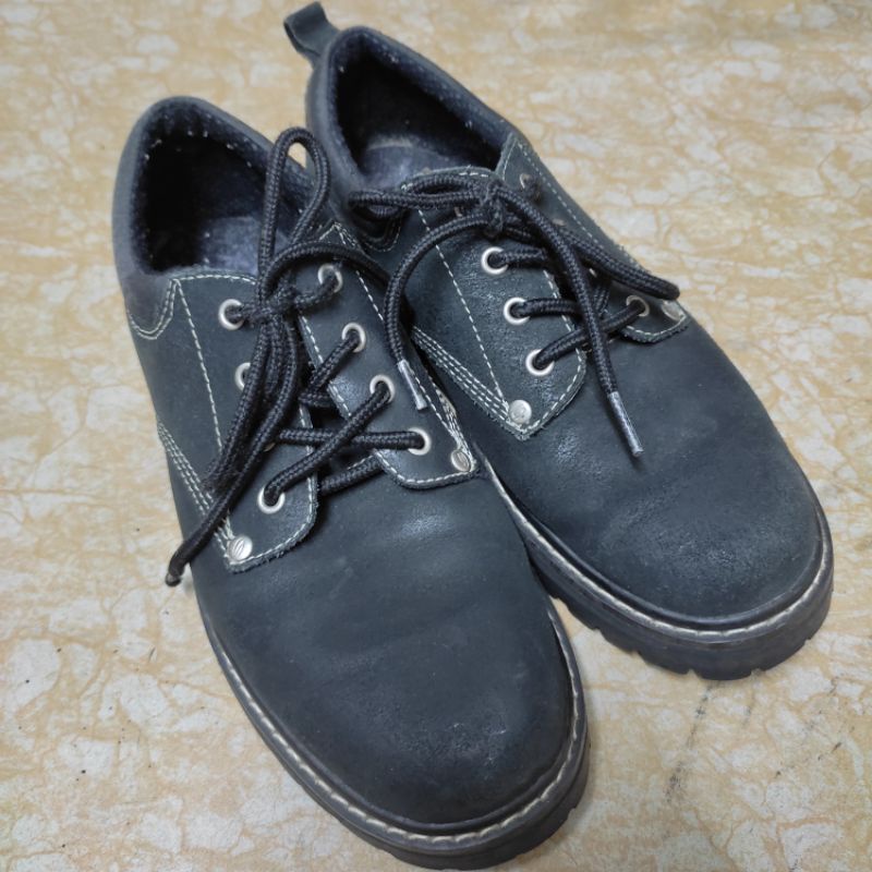รองเท้า Skechers Vintage 90er Oxford รองเท้าวินเทจ ทรงอ๊อกฟอร์ด สีดำ ไซส์ 38