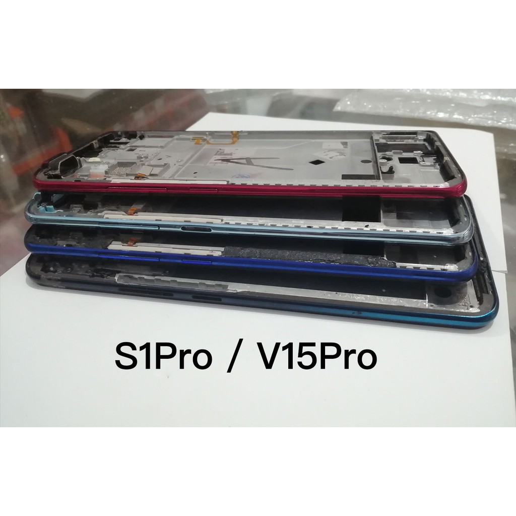 สําหรับ VIVO V15 Pro กรอบกลางแบตเตอรี่ฝาหลังที่อยู่อาศัย LCD กรอบด้านหน้าผู้ถือฝาครอบกรณีเปลี่ยนอะไห