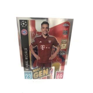 2021-22 Topps Chrome Match Attax UEFA Champions League Soccer Cards Next Gen