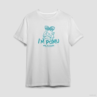 tshirtเสื้อยืดคอกลมฤดูร้อนAg NIJISANJI Pomu Rainpuff เสื้อยืดลําลอง แขนสั้น ทรงหลวม แฟชั่นสําหรับทุกเพศSto4XL