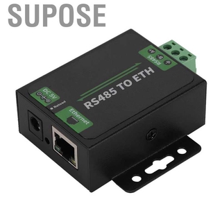 Supose Serial อุปกรณ์โมดูลเชื่อมต่อ Rj45 To Rs 485 Tcp / Ip Eth