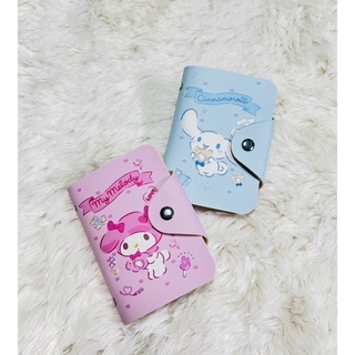 พร้อมส่ง กระเป๋าเก็บนามบัตร บัตรเครดิต คีย์การ์ด ลายการ์ตูน sanrio