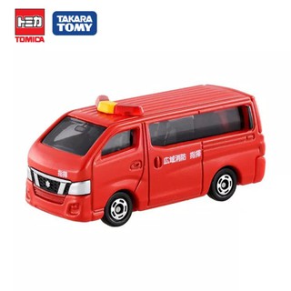 Takara Tomy Tomica No.27 Nissan caravan fire