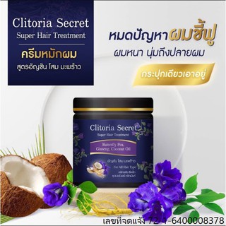 Clitoria Secret Super Hair Treatment 250 g. คลิตอเรีย ซีเครท ทรีทเมนท์