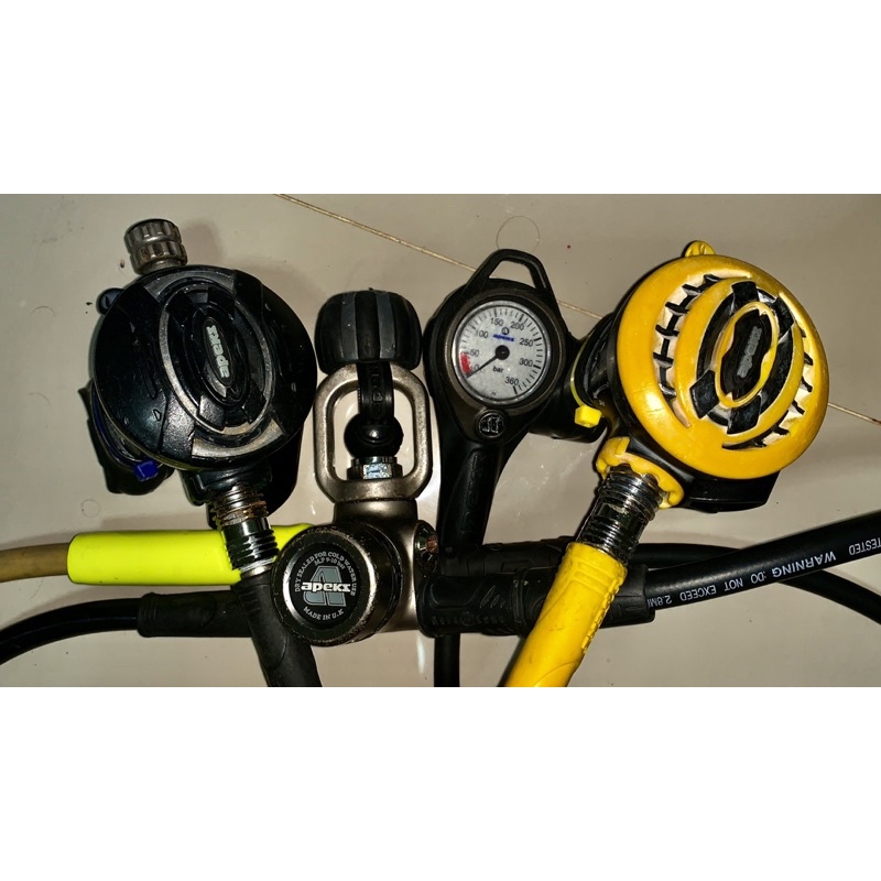 Regulator for Diving Apeks XTX 200 Tungsten set