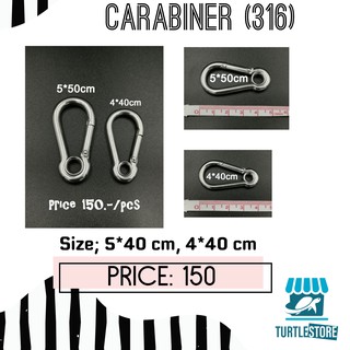 Carabiner Hook 316 ตะขอเกี่ยวของอเนกประสงค์