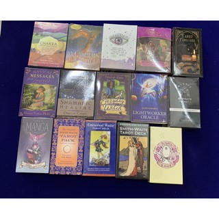 ออราเคิลการ์ด  tarot card  ไพ่ยิปซี ไพ่ดูดวง ไพ่ทาโรต์งานจีนกระดาษจะบางเล็กน้อย สินค้าในไทยพร้อมส่ง