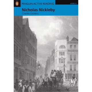 DKTODAY หนังสือ PENGUIN ACTIVE READING 4:NICHOLAS NICKLEBY BK/CD **แผ่นซีดีมีปัญหาไม่รับเปลียนคืน**