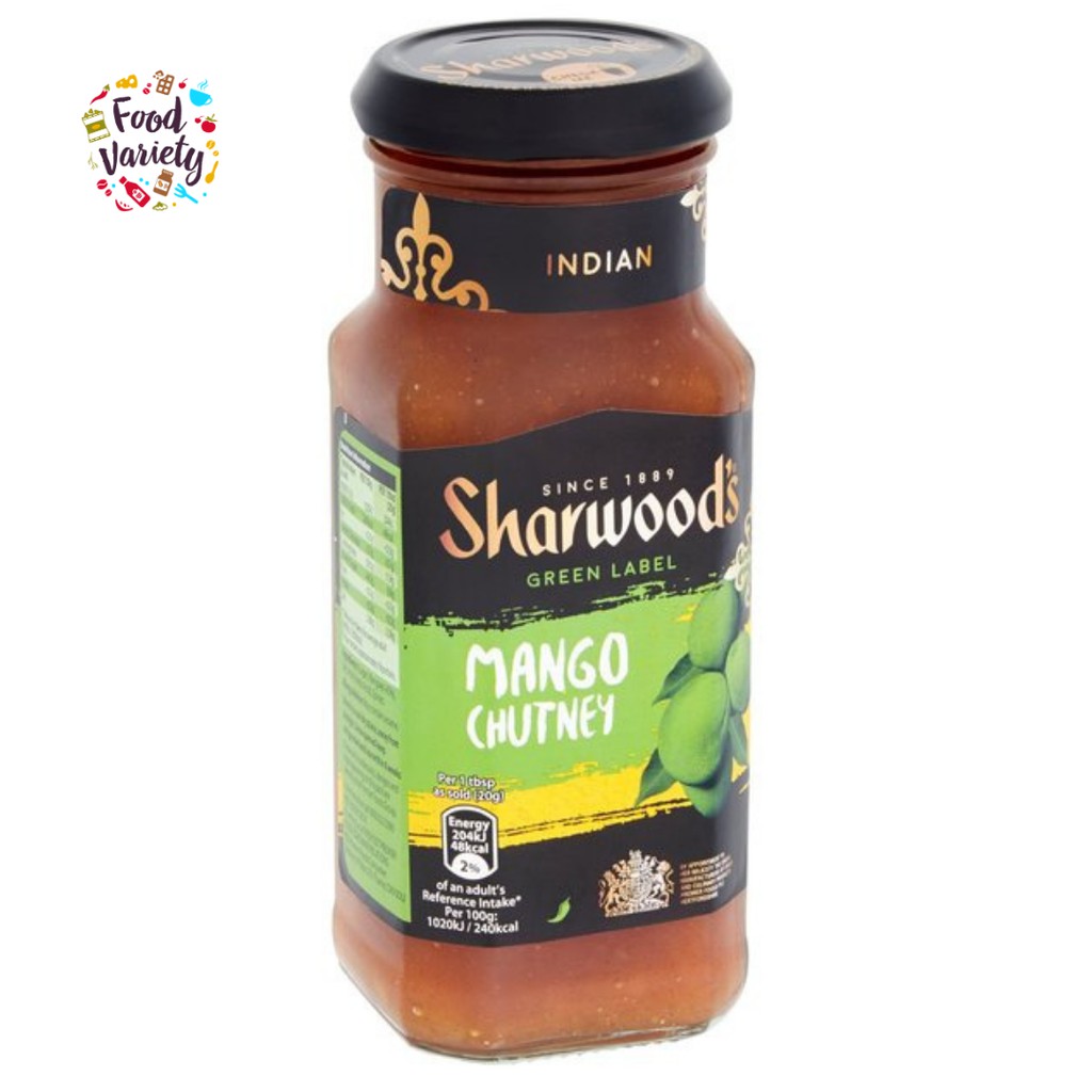 Sharwood's Mango Chutney 227g ชาร์วูดส์ มะม่วงชัทนีย์ 227 กรัม
