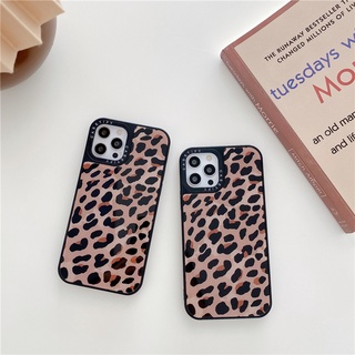 CASETiFY เคสโทรศัพท์มือถือซิลิโคน Tpu ลายเสือดาวกันกระแทกสําหรับ Iphone 13 Pro Max 12 11 Pro Max Xr X Xs Max 7/8 Plus Se2020