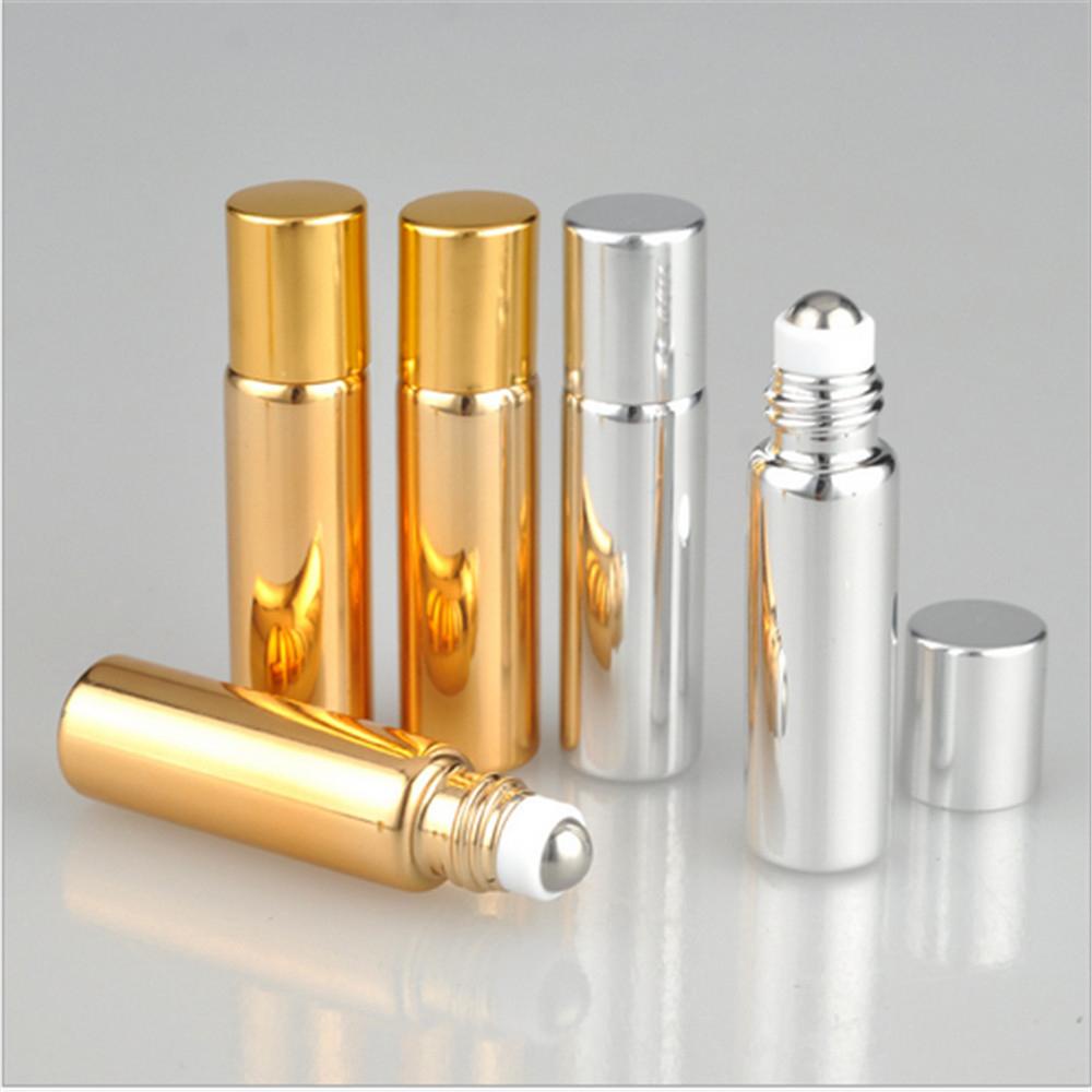 Wellnessspot ขวดรีฟิล Mini Travel Roller Ball Massager Eye Cream สแตนเลสคอนเทนเนอร์เครื่องสําอาง