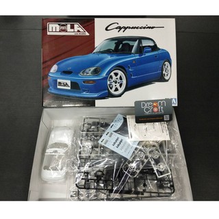 AOSHIMA 1/24 MOLA Sports EA11R cappuccino SUZUKI (โมเดลรถยนต์ Model DeamCraft)