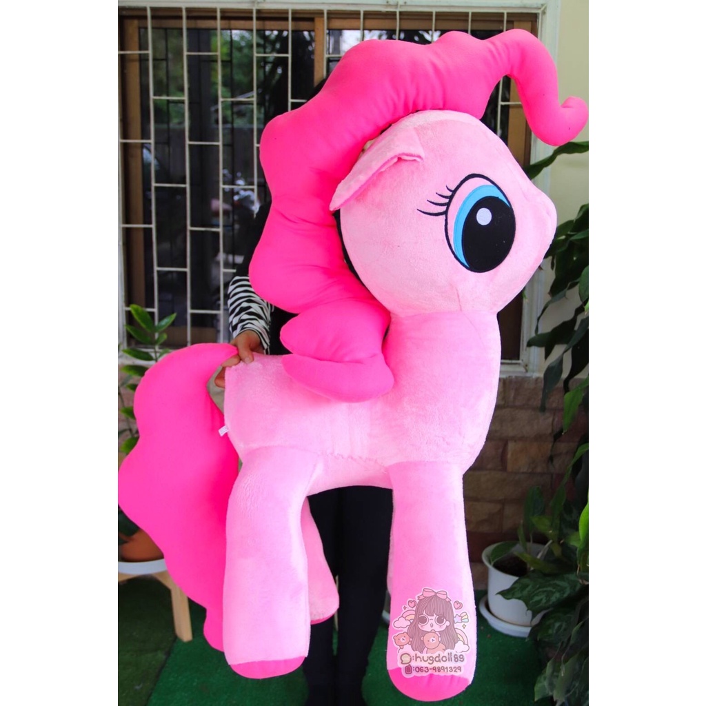 ตุ๊กตาม้าโพนี่ ผ้านุ่มมากไซส์1.2เมตรตัวใหญ่สวยน่ารักเด็กๆชอบ💓