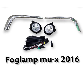 ไฟตัดหมอก mux 2016 2018 ไฟสปอร์ตไลท์ isuzu mux 2016 ครบชุด foglamp isuzu mu-x 2016 2017