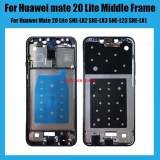 Epcph- แผ่นกรอบกลาง LCD รองรับ Faceplate + แบตเตอรี่ด้านหลัง สําหรับ Huawei mate 20 lite