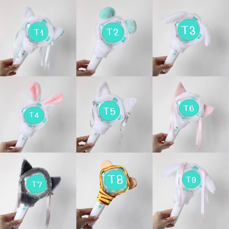 ปลอกตกแต่งแท่งไฟ TXT ทีเร้ก light stick แท่งไฟ tomorrow x together