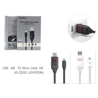 #Joyroom JR-ZS200อัจฉริยะ LEDจอแสดงผลดิจิตอลสายเคเบิลข้อมูลชาร์จปลอดภัยสำหรับiPhone 5 5วินาที6 6วินาทีบวกAndroidมาร์ทโฟน