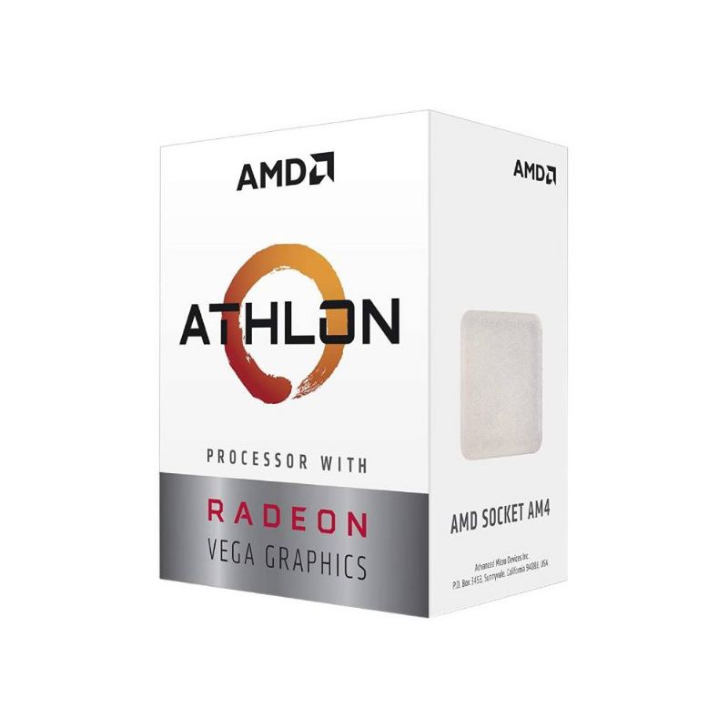 CPU(ซีพียู) AMD ATHLON 3000G 3.5GHz 2C/4T AM4