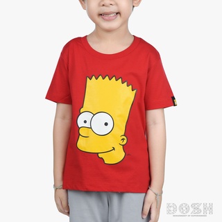 DOSH BOYS T-SHIRTS THE SIMPSONS เสื้อยืดคอกลม แขนสั้น เด็กผู้ชายDSIBT5040-RE