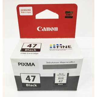 Canon INK PG-47 BK (สีดำ) แท้ 100%