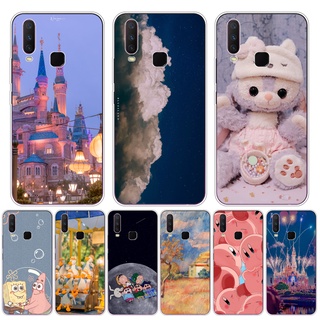 เคสโทรศัพท์ซิลิโคน Tpu แบบนิ่มสําหรับ Vivo Y85 V9 Pro V11 Pro V17 Pro Y12S Y20S Y20 Y17