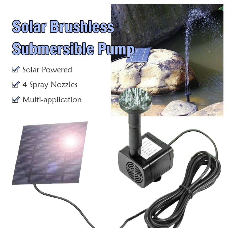 น้ำพุโซล่าเซลล์ ปั๊มน้ำพุSolar Pump น้ำพุพลังงานแสงอาทิตย์ หัวน้ำพุโซล่าเซลล์ Fountain Solar WATER น้ำตกโซล่าเซล
