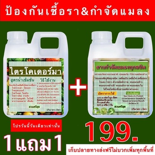 (ส่งไว สั่งเลย)📌 ไตรโครเดอร์มา&amp;สารกำจัดแมลงทุกชนิด🌳