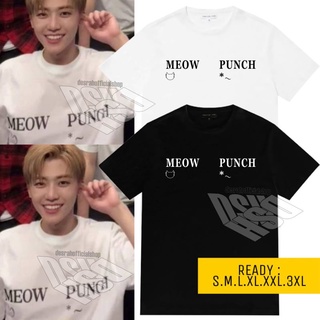 เสื้อยืด ลาย nct jaemin MEOW PUNCH สไตล์เกาหลี