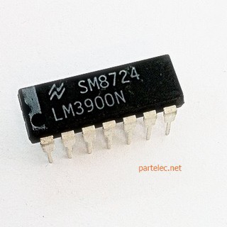 LM3900N (IC14P-IC-4 Independent Amps)