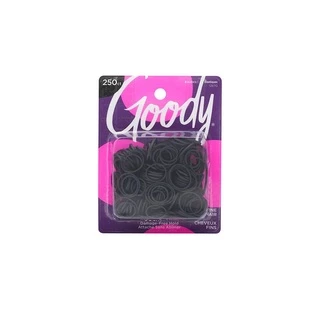 [ขายดี]Goody ยางรัดผม 12670 Womens Ouchless Rubberband (250 ชิ้น) - สีดำ