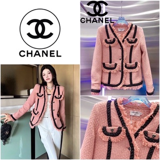 เสื้อคลุมทวิตแขนยาว CHANEL TWEED BLAZER 2022SS