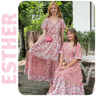 [ Esther Collection ] MAXI DRESS BOHEMIAN เดรสโบฮีเมียน