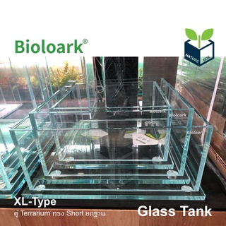 Bioloark Short Glass Tank (Biolark) (มีสินค้าพร้อมส่ง) ไบโอลาร์ค ตู้ปลา ตู้ไม้น้ำ ตู้ Terrarium ทรงเตี้ย ยกฐาน