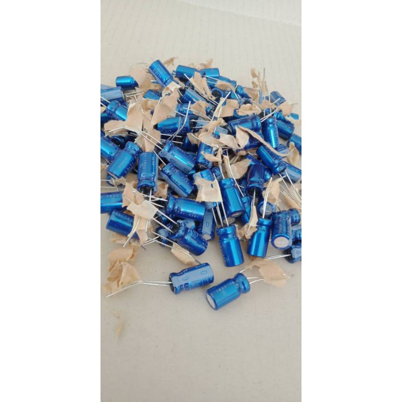 Capacitor10F 2.7V (10ล้านไมโคร) ซุปเปอร์คาปาซิเตอร์ 10F (แพ็ค 6ตัว) สีดำ ขนาด10x30มิล ELNAแท้-ใหม่ค่าเต็ม100%