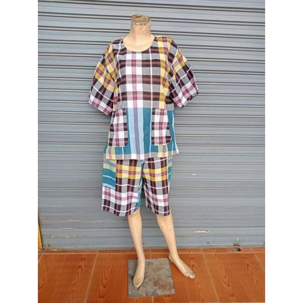 💥 ชุดผ้าขาวม้า  รอบอก38-52" มาทางนี้ ชาย หญิง ใส่ได้สบายฝุดๆ😍💥