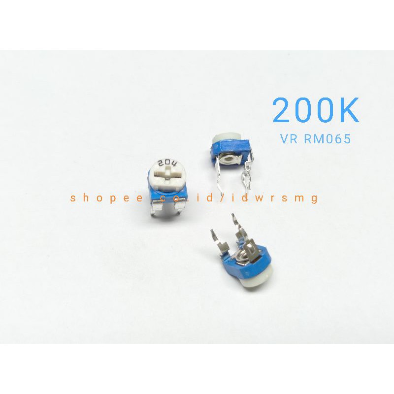 200 กิโล Ohm Trimpot Variable Resistor RM065 200K Ohm VR RM-065 200K R