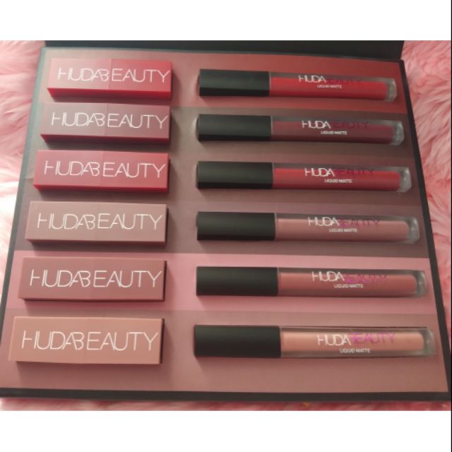 Huda beauty ลิปเซตฮูด้า