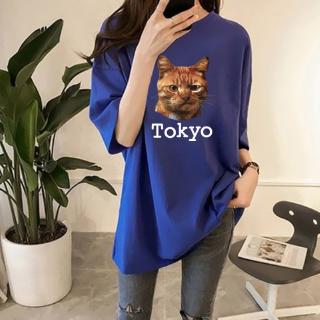 เสื้อยืดT -Shirt Oversize Women Fashion Korean Loose Short sleeveเสื้อยืดแฟชั่นเกาหลีแขนสั้นเสี้อคอกลมพิมพ์ลาย