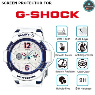 Casio G-Shock BGA-210-7B2 Series 9H ฟิล์มกระจกนิรภัยกันรอยหน้าจอนาฬิกา BGA210