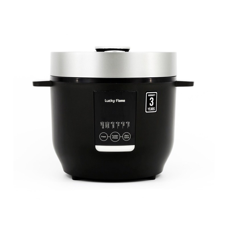 Lucky Flame หม้อหุงข้าวดิจิตอล รุ่น LRE-10D6 ขนาด 1. ลิตร 6ฟังก์ชั่นหุงข้าวอัจฉริยะ